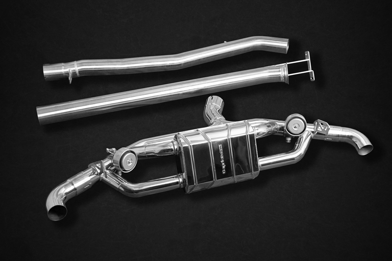 Capristo Klappenauspuff Mercedes-AMG A45 W177 mit CES-3 ECE