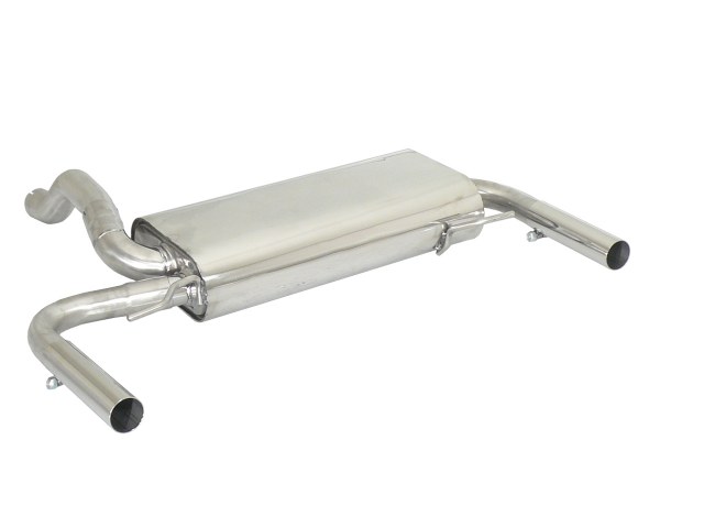 Sportauspuff Renault Clio 3 RS 2.0 2x54mm ECE | Ragazzon
