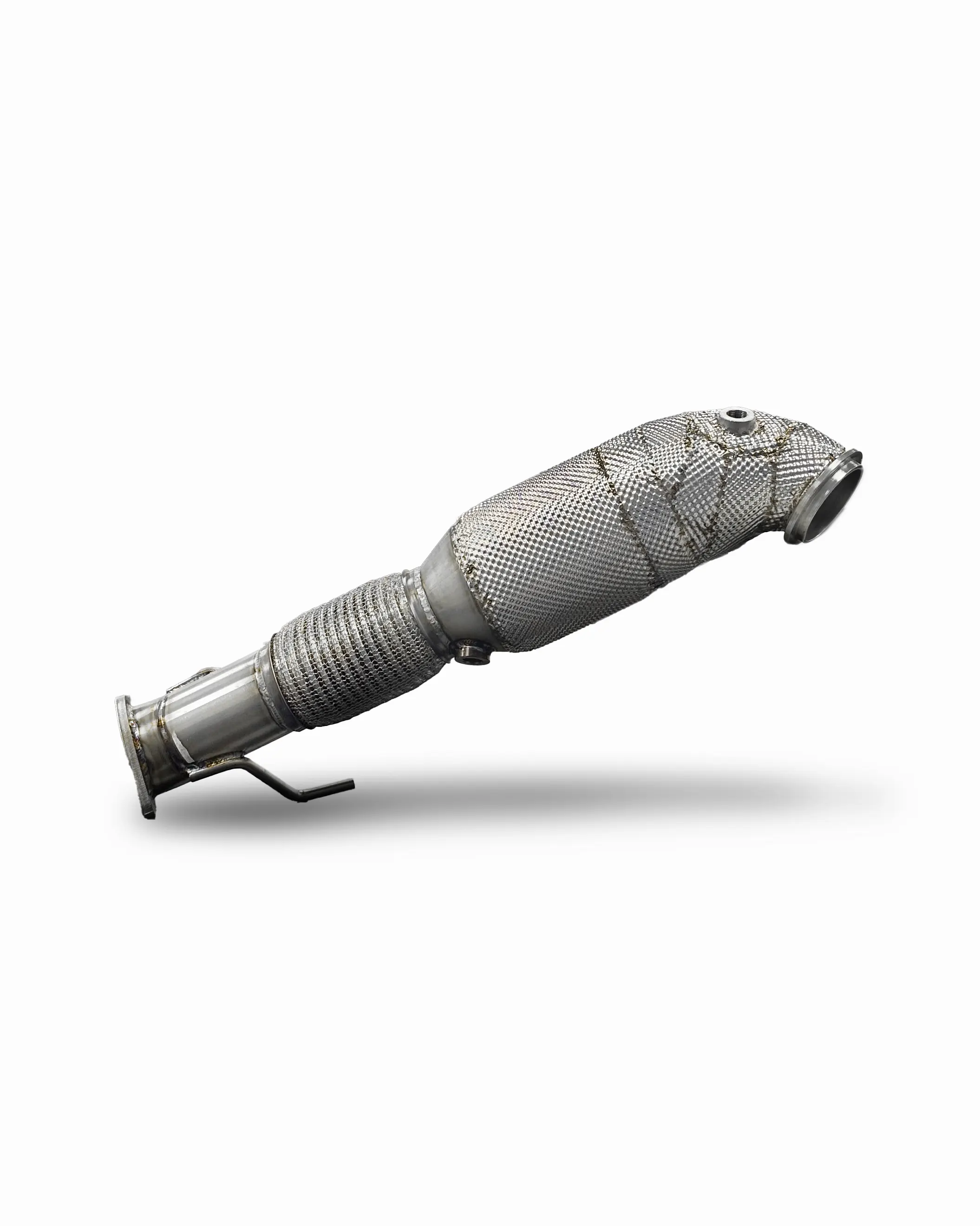 Bull-X Downpipe 3" Ford Focus ST Mk.3 250PS (mit ECE*) - inkl. 100 Zellen Sportkat (ohne Betriebserlaubnis)
