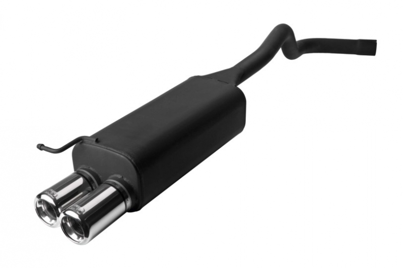 Ulter Sport Stahl Sportauspuff für Skoda Roomster (2006-2010) Hatchback 1,2i 47/51 kW