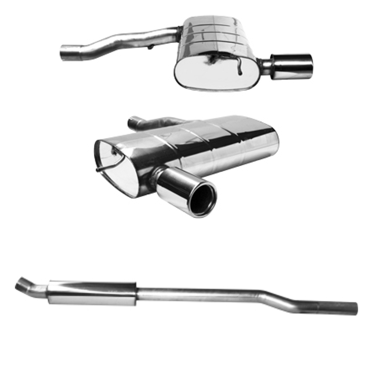 Bastuck Komplettanlage Single – BMW Mini F56 Mini F56 One First / One / Cooper