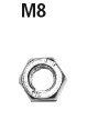 6KT.Mutter M 8 DIN934-8G