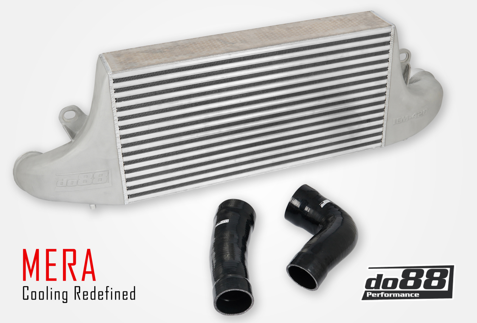 do88 MERA Ladeluftkühler Kit mit Stoßstange Audi RS3 8V 8Y Garrett 97mm