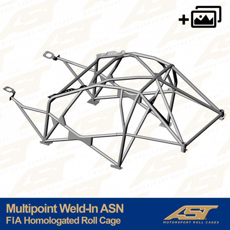 Kafig mit FIA-Homologation BMW 3-Series (E92) 2-door Coupe MULTIPOINT WELD IN ASN