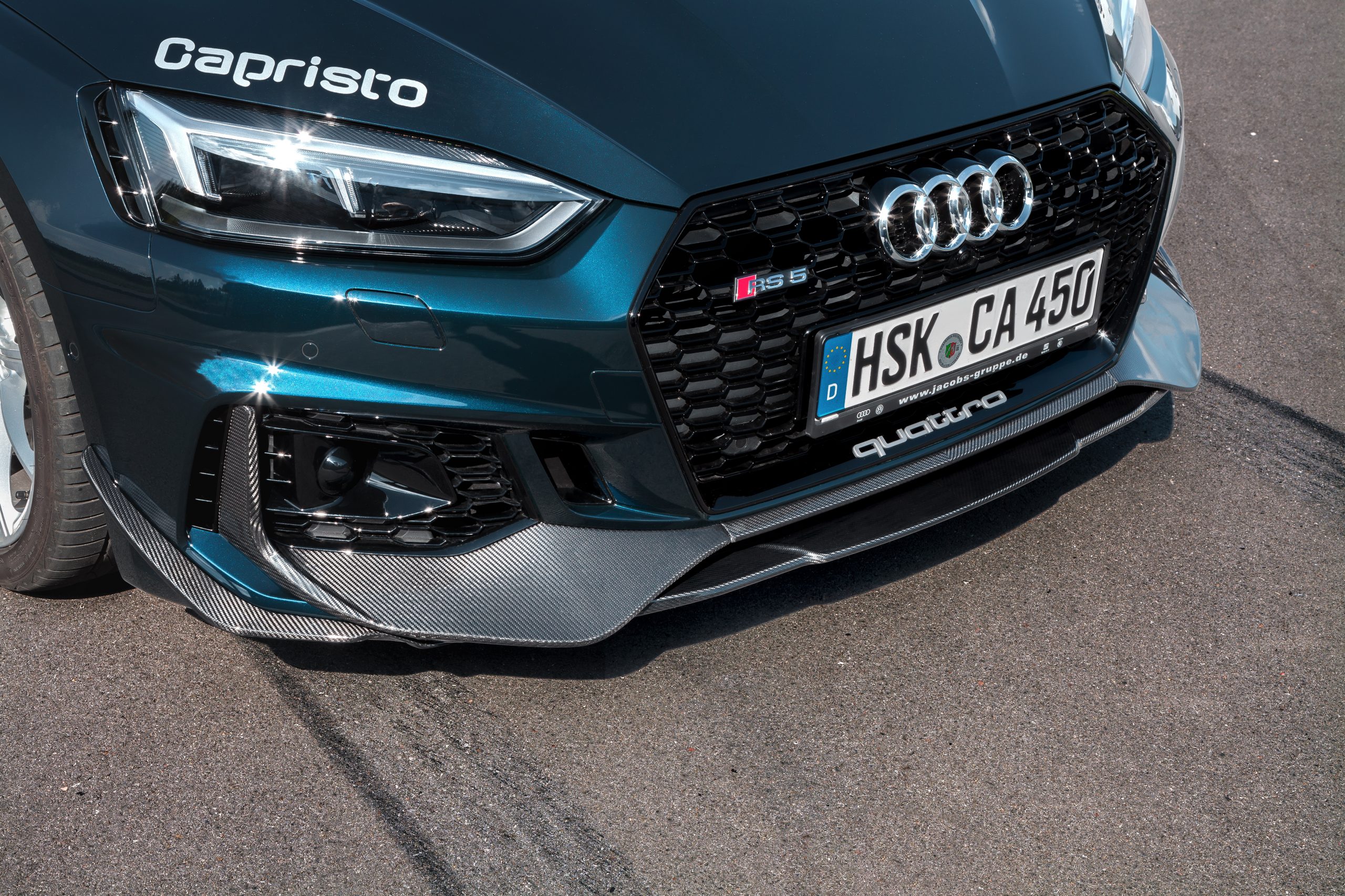 Capristo Frontspoiler Set aus Vollcarbon für Audi – bis Baujahr 02/2019