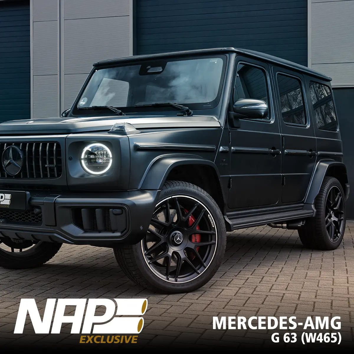 NAP Klappenauspuff passend für Mercedes-AMG G 63 (W465)