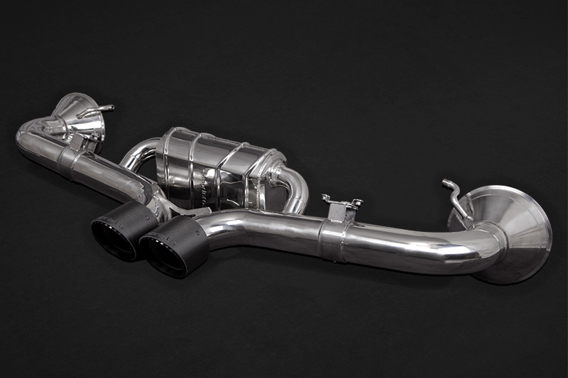 Capristo Endschalldämpfer Porsche 992 GT3 GT3 RS OEM Aktuatoren ECE