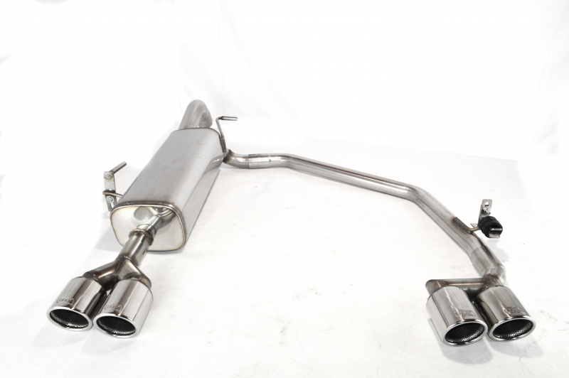 Ulter Sport Edelstahl EG Sportauspuff für Peugeot RCZ (2010-2015) Coupe 1.6 THP 115 kW