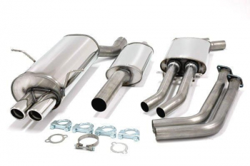 TA Technix Abgasanlage BMW 3er E46 M52, ab Kat, EG