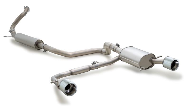Remus Sportauspuff Cat-Back 2x115 mm inkl. EG für Suzuki Swift Sport AZ