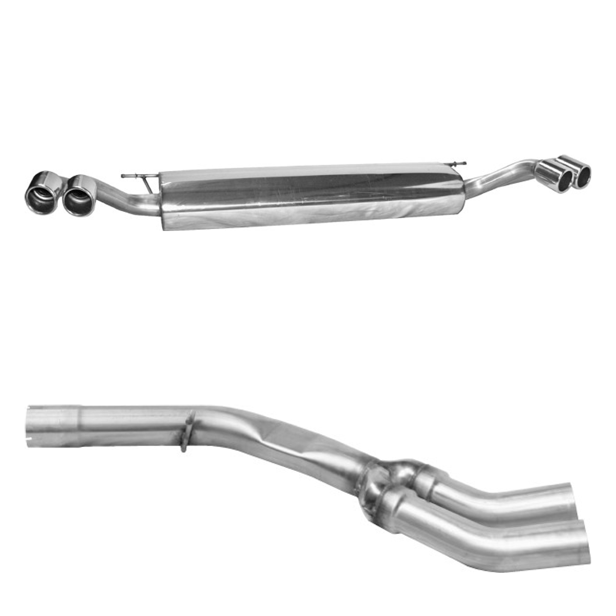 Bastuck Endschalldämpfer Quattro – BMW X5 E70 X5 E70 3.0si / 3.0d / 3.0sd