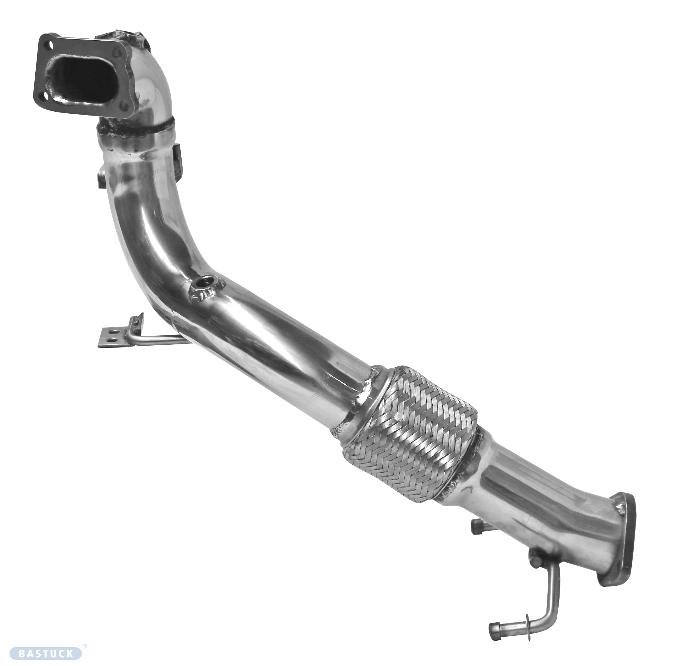 Downpipe = Katersatzrohr 1. Kat für Hyundai  i20 GB inkl. Sport und Ersatzrohr für Hauptkatalysator für Kia Rio YB ab Baujahr 2017 inkl. GT-Line ab 06/2018 für 1.0 T-GDI