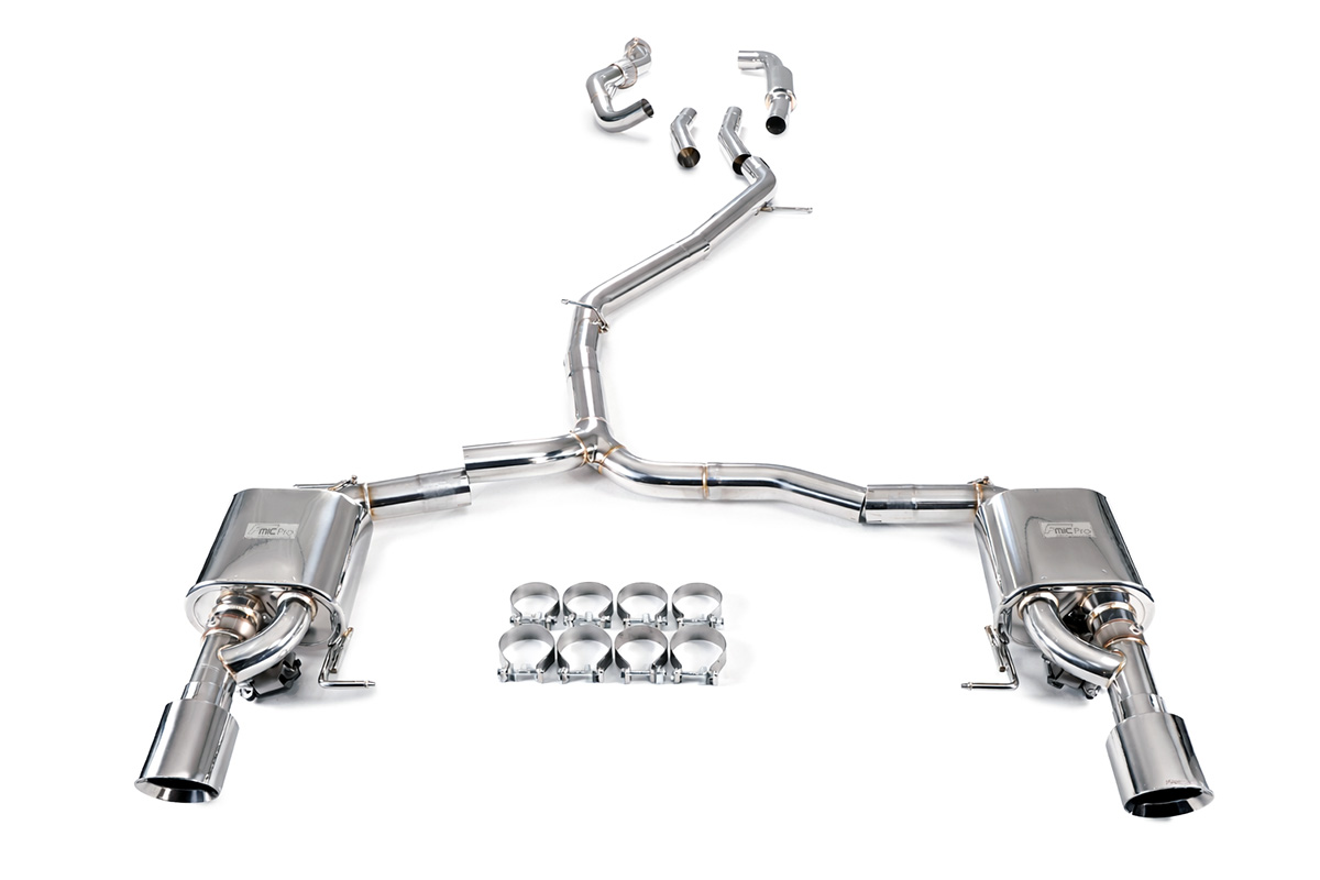 Abgasanlage Audi A6 A7 C8 2.0T 18–20 – Klappenanlage