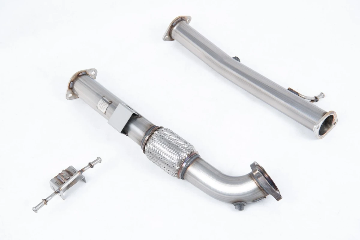 Milltek Sport Downpipe (ohne Kat) passend für Ford Focus Mk2 ST 225 76,2mm