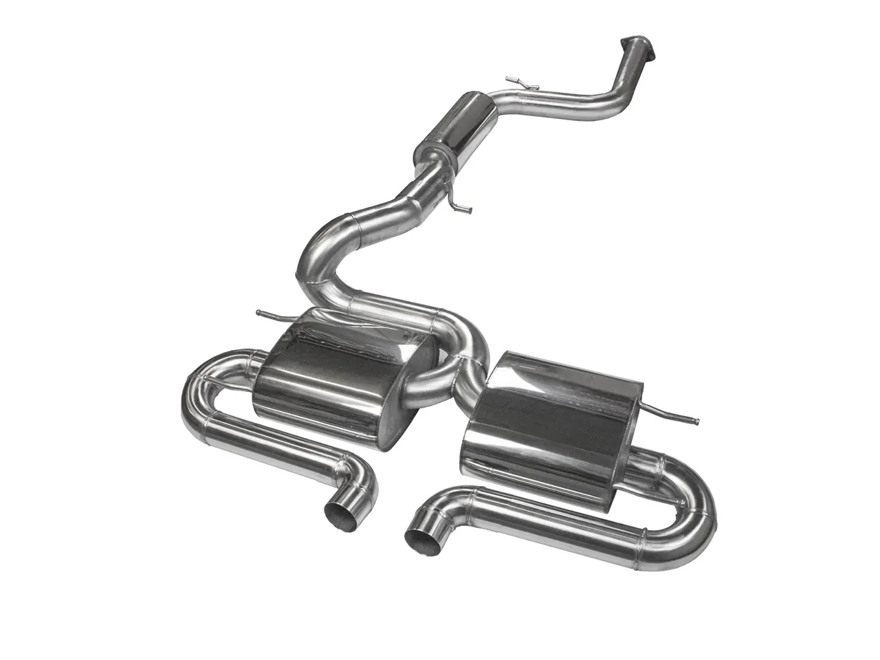 Bull-X ECE Abgasanlage 3" Y-Style Ford Focus ST Mk.3 250PS - Fließheck