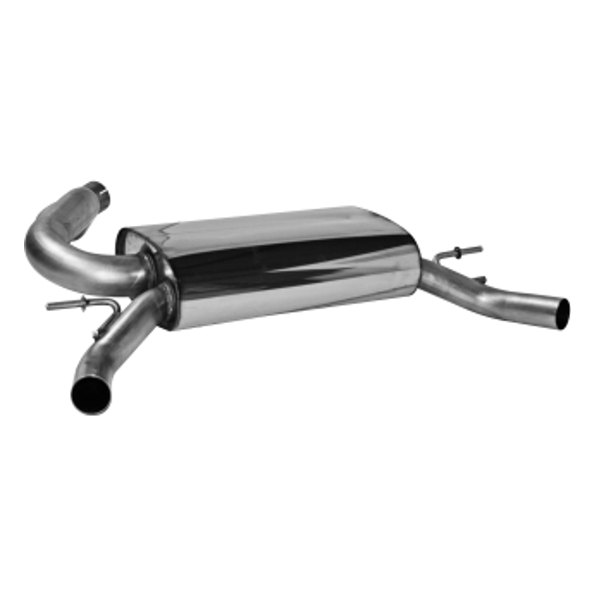 Bastuck Endschalldämpfer Twin – Renault Clio 4 Clio 4 RS