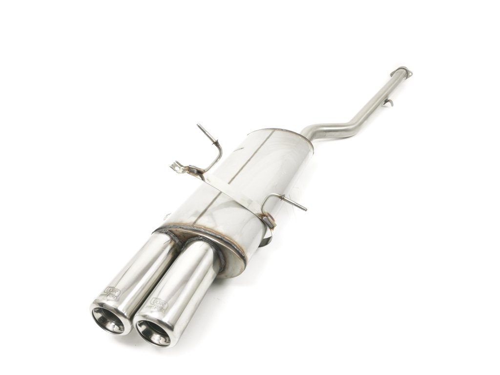 Ulter Sport Edelstahl Sportauspuff für BMW E36 4 cyl. (1990-1998) Cabrio 316i 73 kW