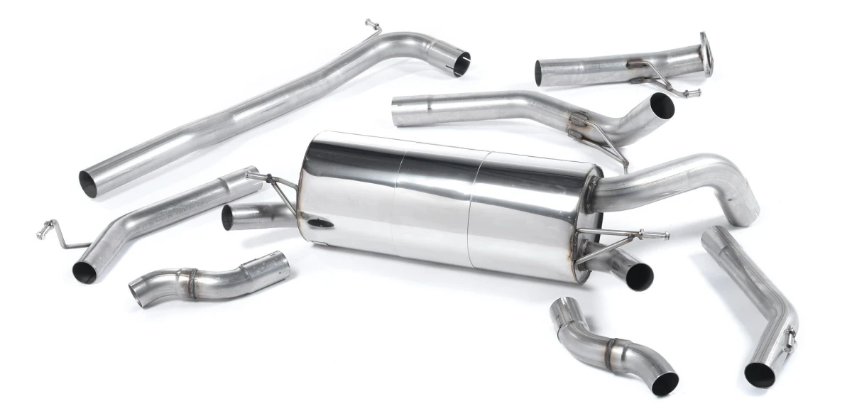 Milltek Sport Auspuffanlage passend für Honda Acura Civic Type R 2.0 i-VTEC FN2 non-resonated (ungedämpft)