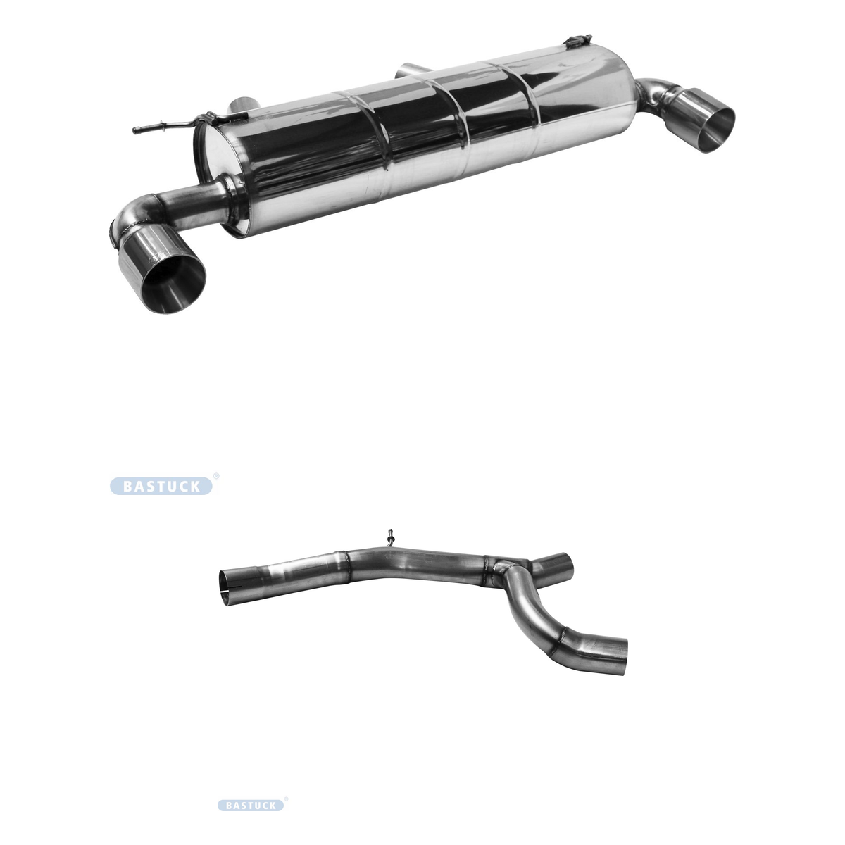 Bastuck Komplettanlage Twin – Toyota GR Supra GR Supra ab 2019