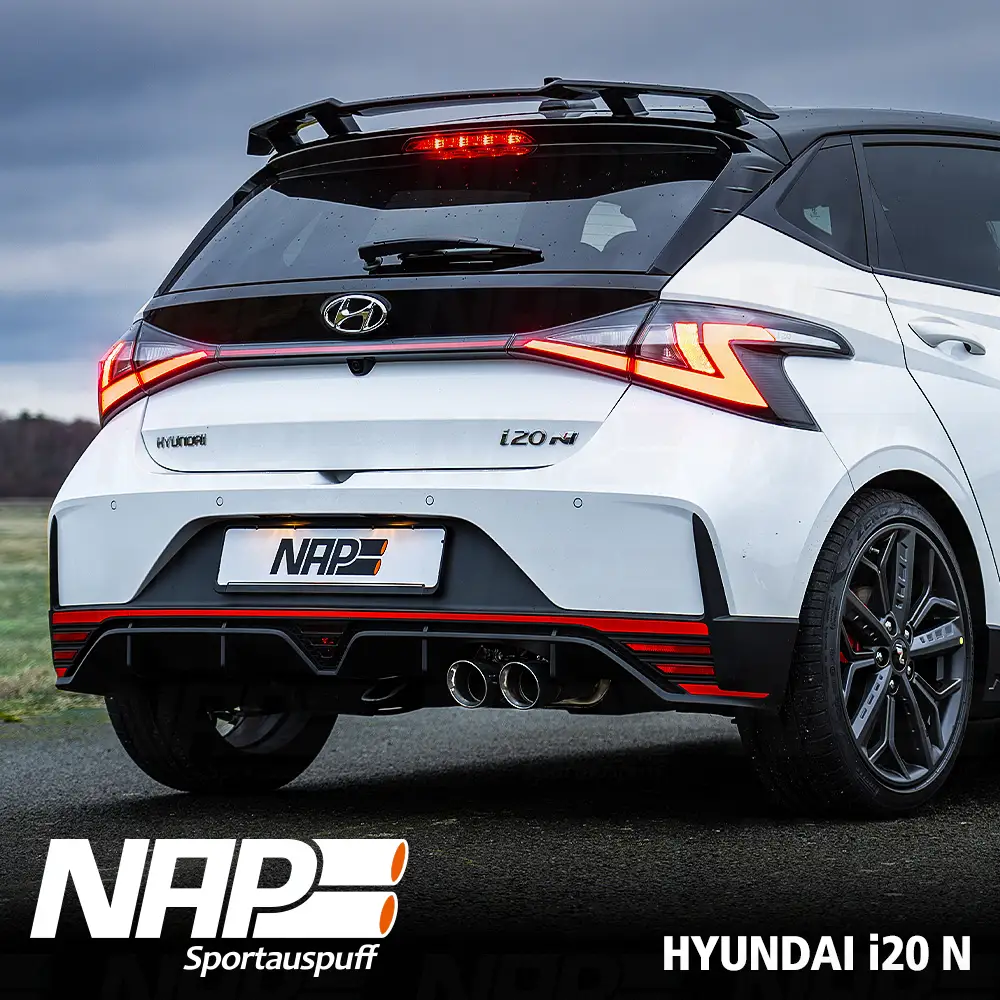 NAP Klappenauspuff passend für Hyundai i20 N