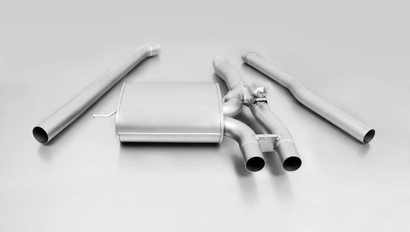 Remus Sportauspuff Cat-Back Ø 70 mm inkl. EG für Mini F56/F57 Cooper S & JCW