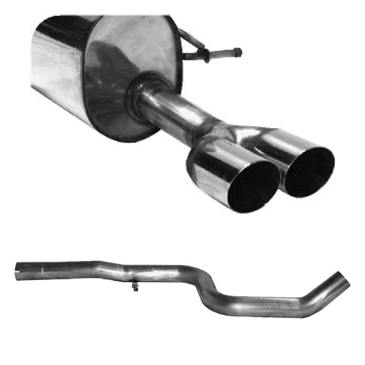 Bastuck Endschalldämpfer – Citroen C3 / DS3 C3 / DS3 Benziner VTI