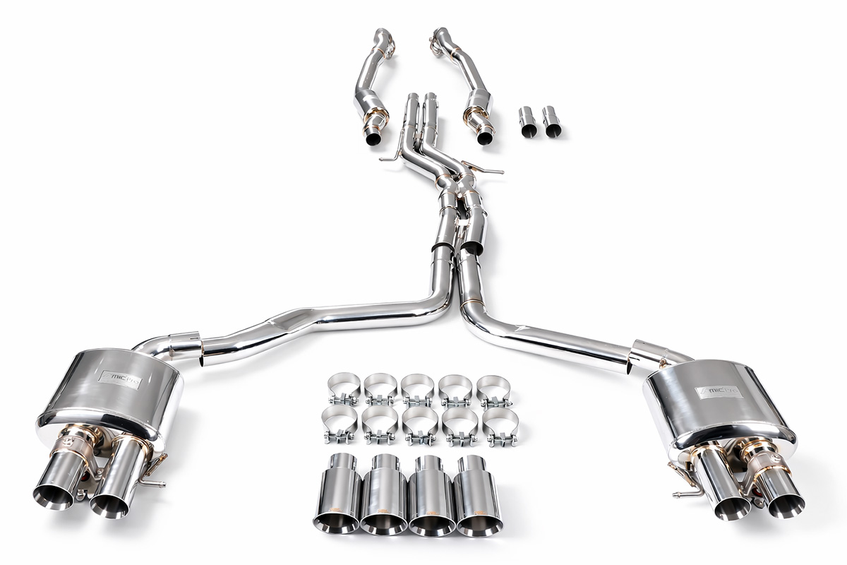 Abgasanlage Audi A6 A7 C7 3.0 TFSI V6 12–18 – Klappenanlage