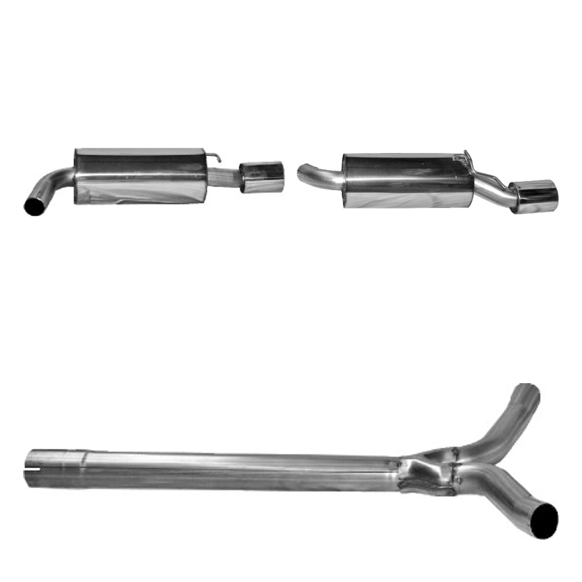 Bastuck Endschalldämpfer Twin – BMW Mini R56 Mini R56 Cooper Clubman