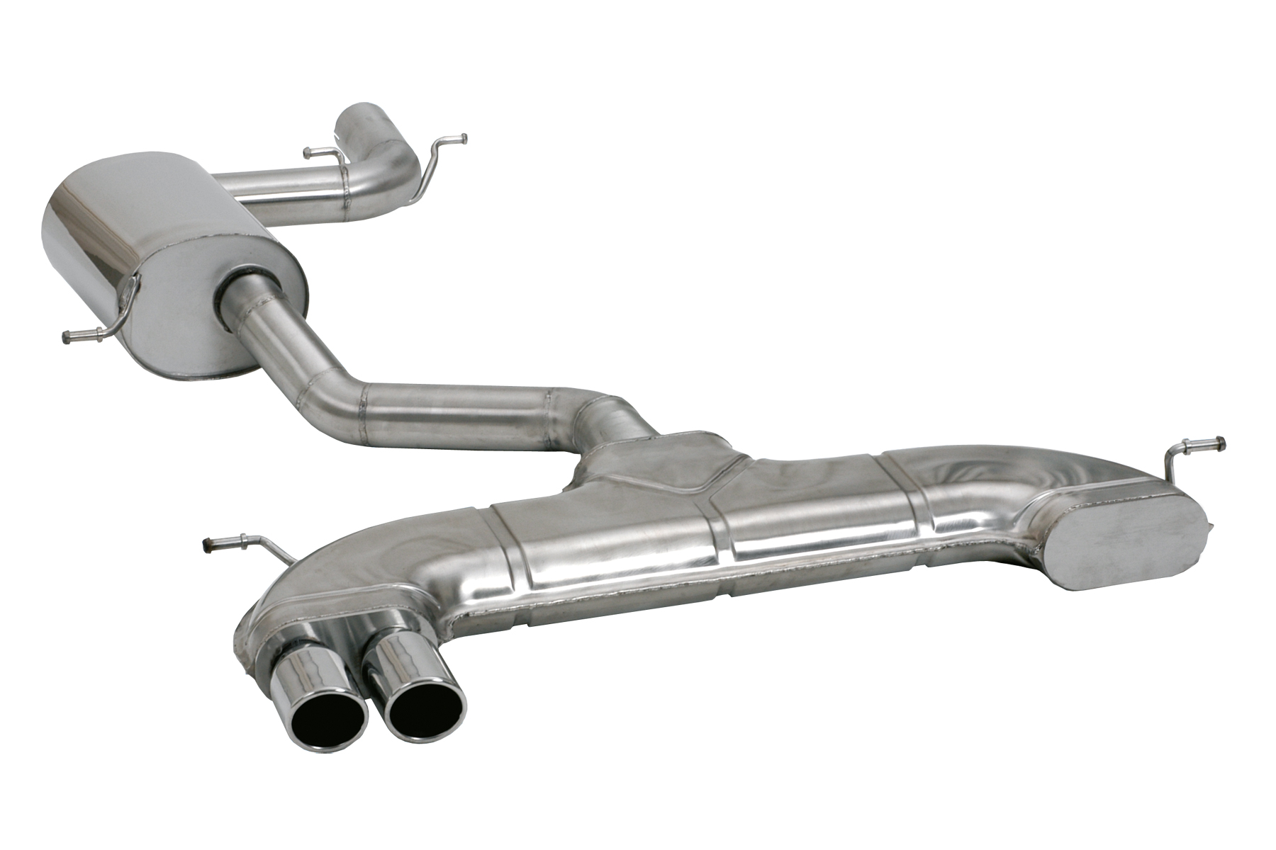 BN-Pipes Sportauspuff VW Golf 5 GTI 1K Edelstahl EG-Gutachten