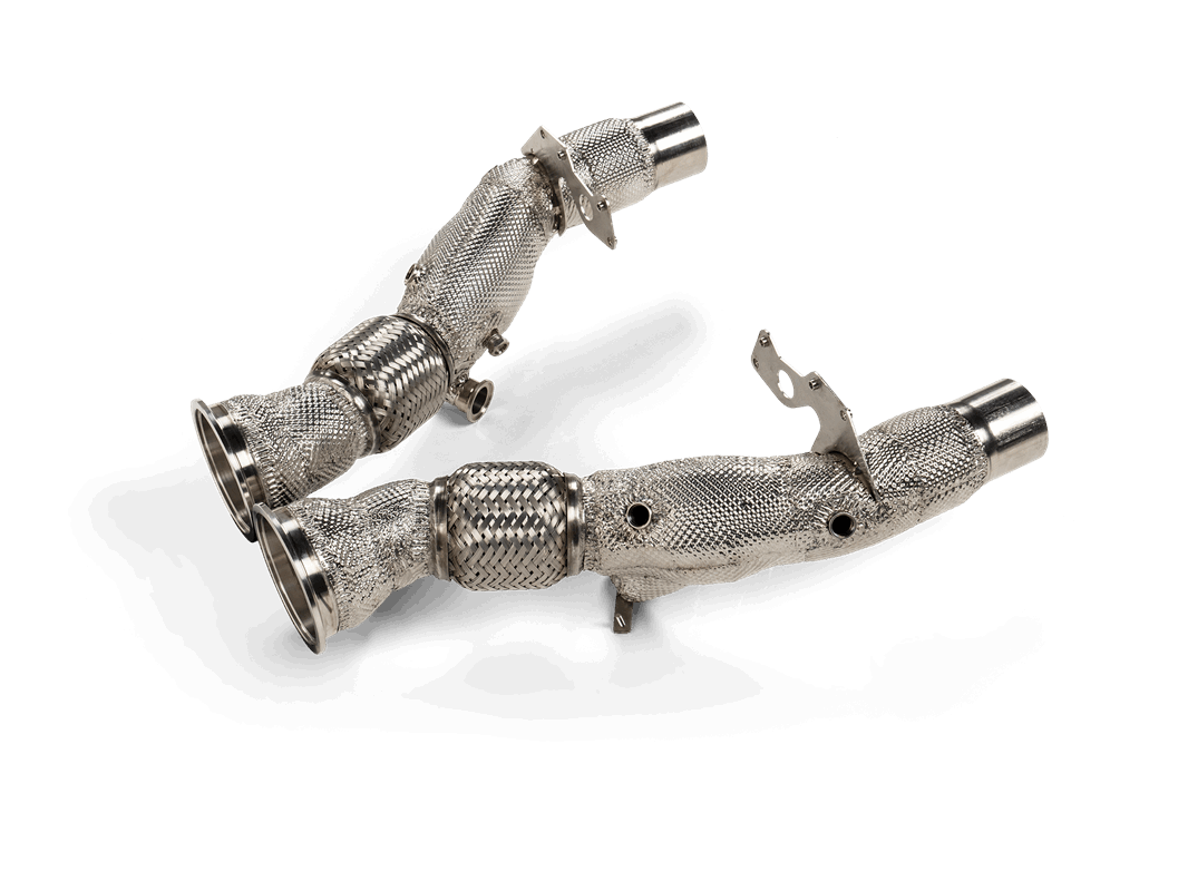 Akrapovic Racing Link Pipe Ferrari 296 GTB Edelstahl