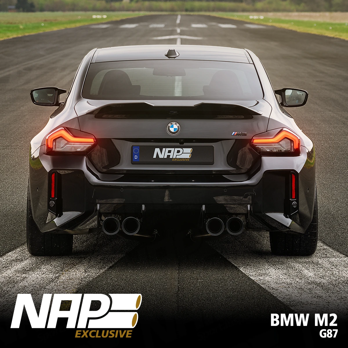 NAP Klappenauspuff passend für BMW M2 (G87)