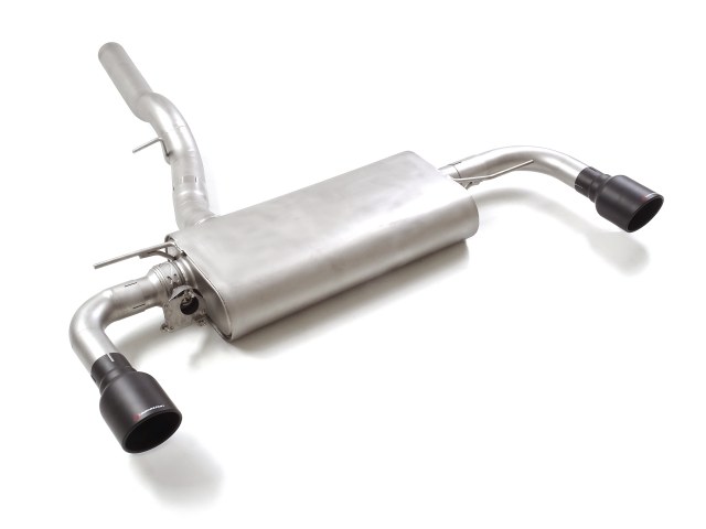 Sportauspuff BMW M135i xDrive F40 2x102mm Klappe ECE | Ragazzon