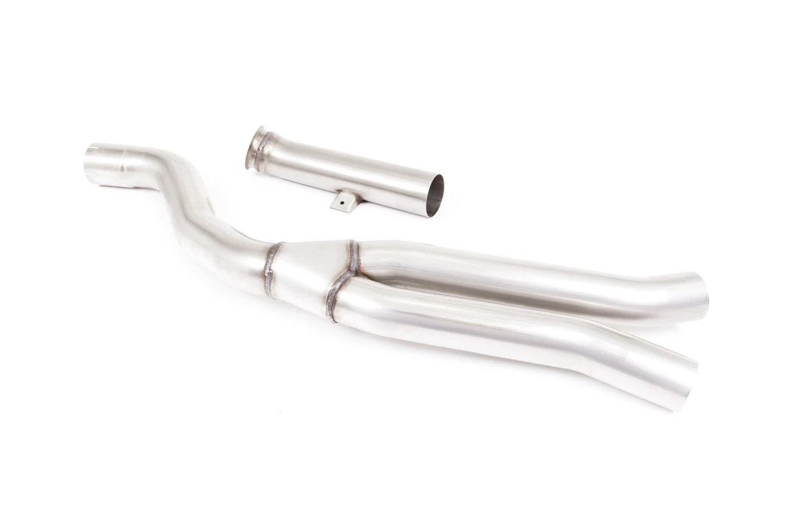 Milltek Sport Downpipe ohne Katalysator passend für BMW Z4 G29 3.0 I6 B58 & Toyota Supra A90 Coupe 3.0 Turbo