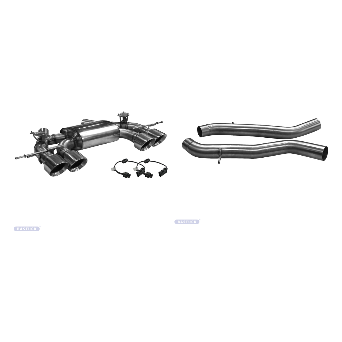 Bastuck Komplettanlage Quattro – BMW 3er M3 M3 (G80/G81) / 4er M4 M4 (G82/G83)