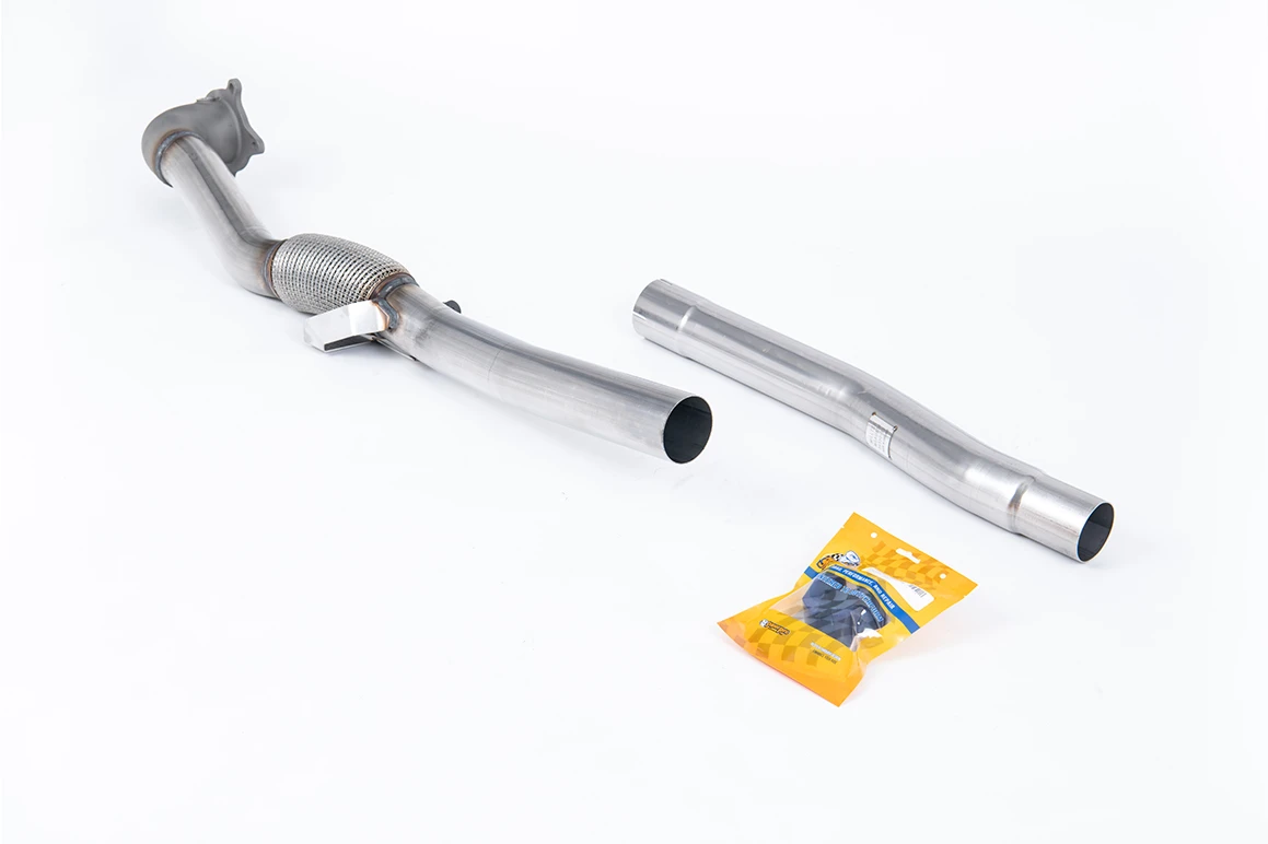 Milltek Sport Downpipe (ohne Kat) passend für Audi TT Mk2 2.0 TFSi 2WD