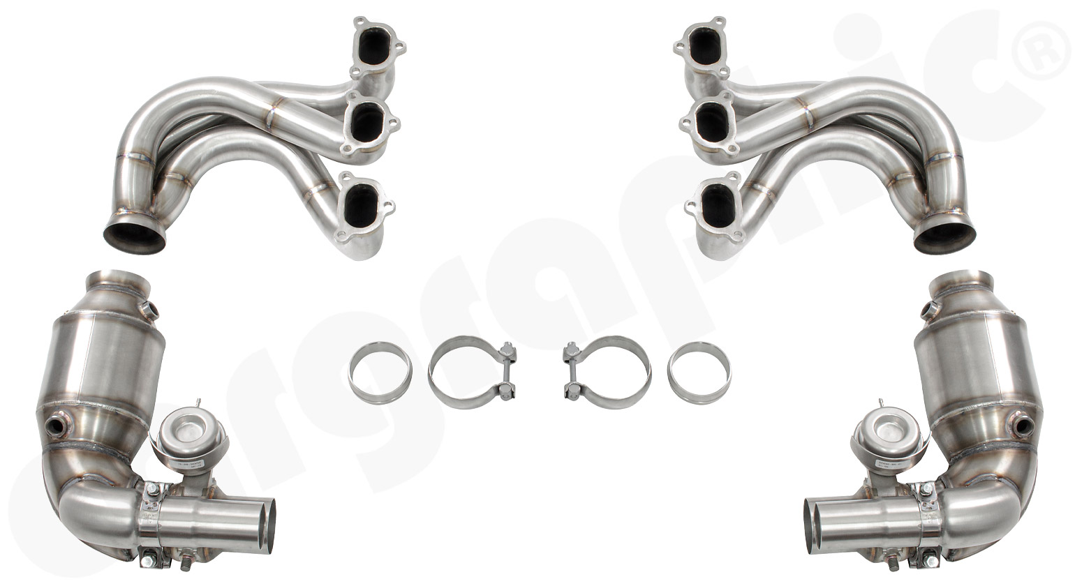 Cargraphic Motorsport Abgasanlage Porsche 997.2 GT3 Kit 6