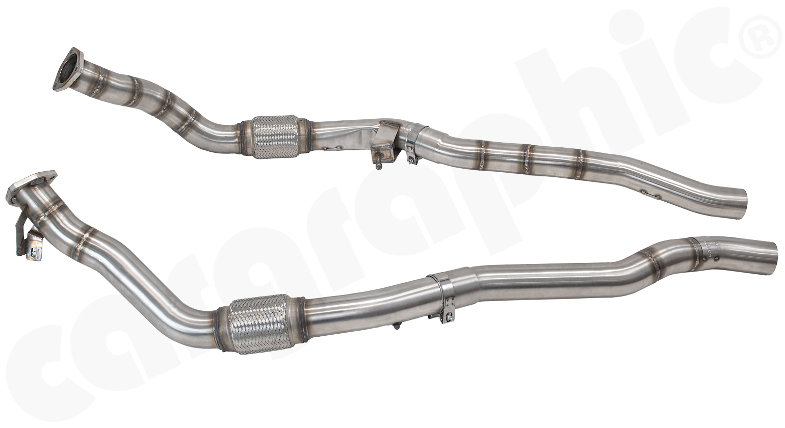 Cargraphic Downpipe Porsche Cayenne E3 Turbo S E-Hybrid/Turbo GT 4,0l V8