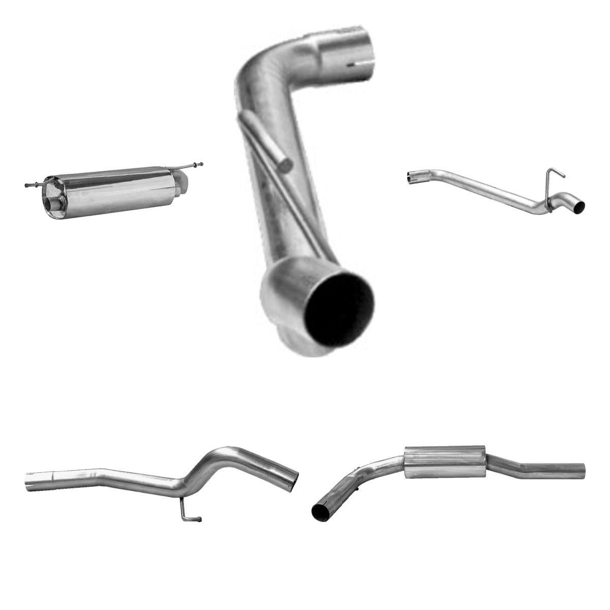 Bastuck Komplettanlage Twin – Honda Civic Civic FK ab Bj. 2006