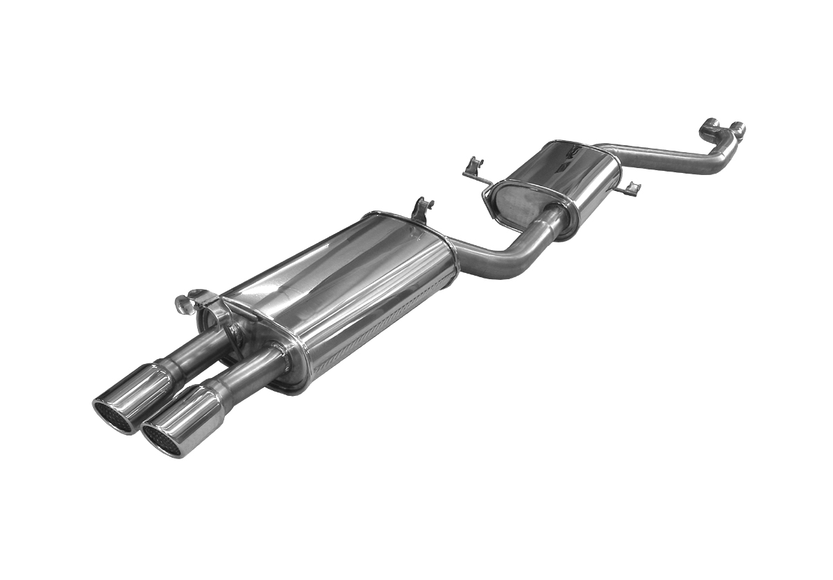 BN-Pipes Sportauspuff Audi A6 C4 2.8 Quattro Edelstahl EG-Gutachten