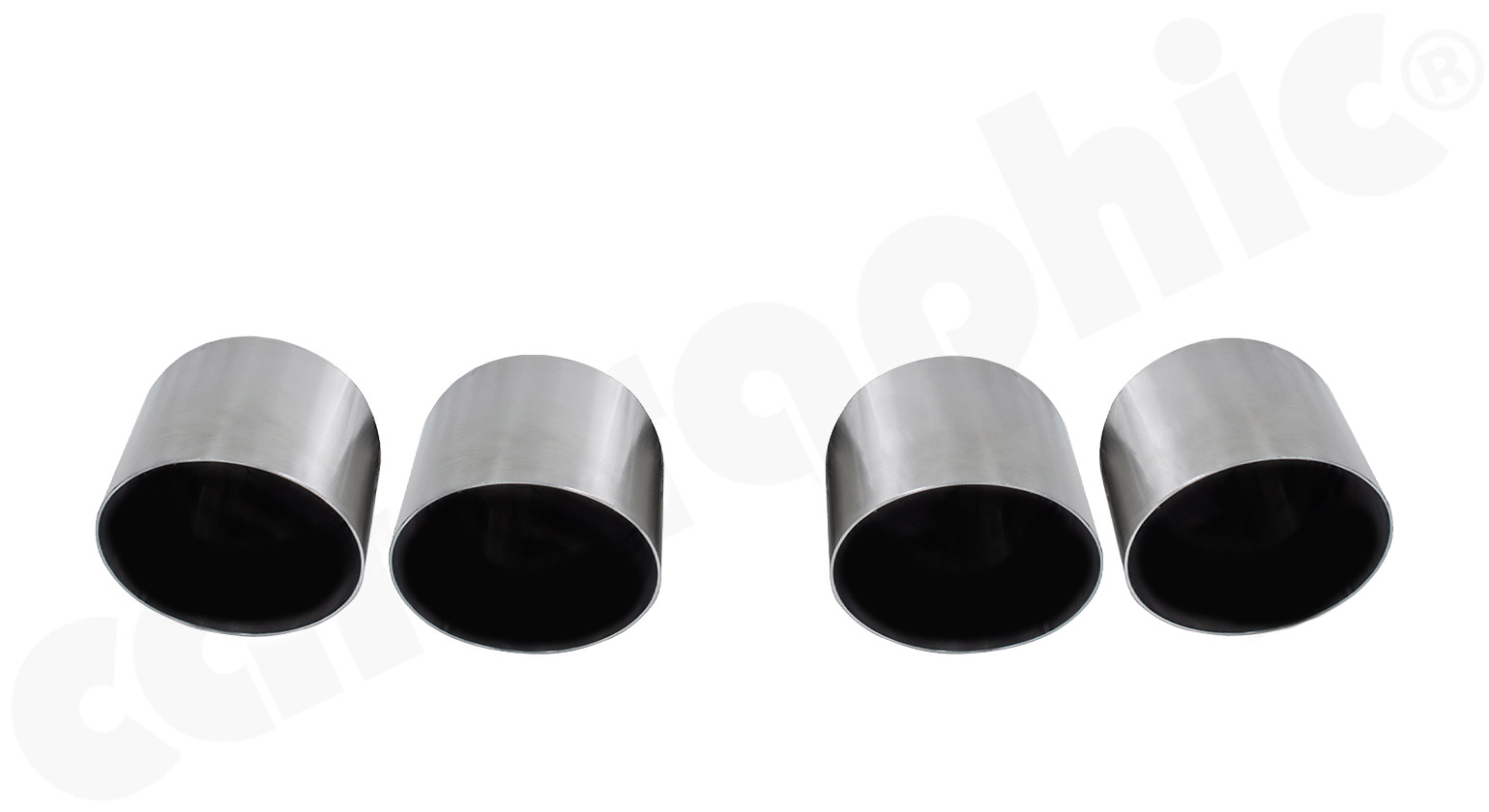 Cargraphic Sport Endrohre Porsche 971 Panamera 4x100mm Leichtbau gebürstet