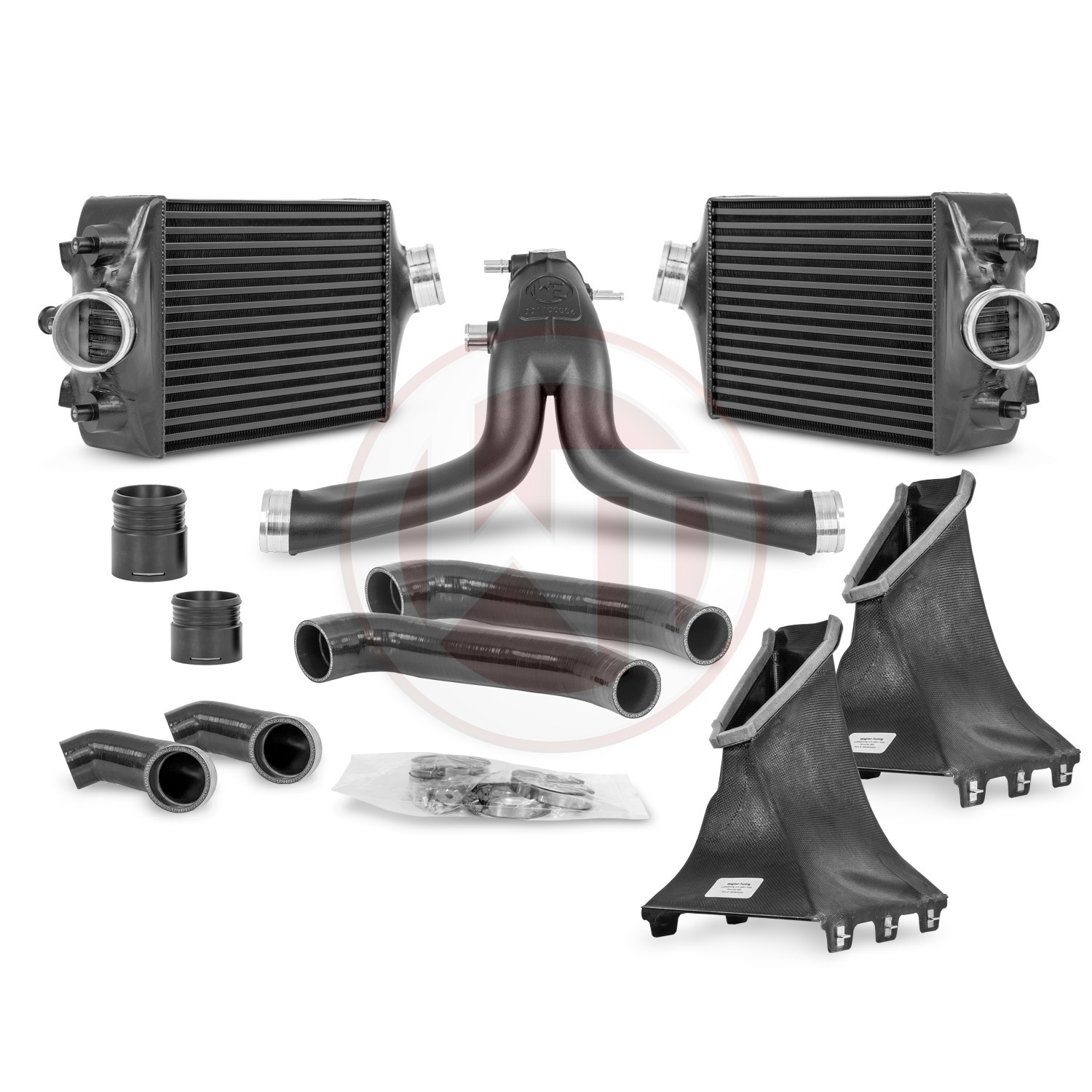 Competition Paket für : Porsche 991 Turbo(S) Ladeluftkühler Kit / Y-Rohr