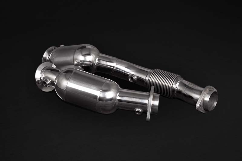 Capristo Downpipes BMW M3 G80 G81 100 Zellen Sportkatalysatoren Motorsport