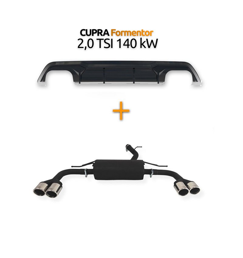 Ulter Sport Sportauspuff für CUPRA Formentor