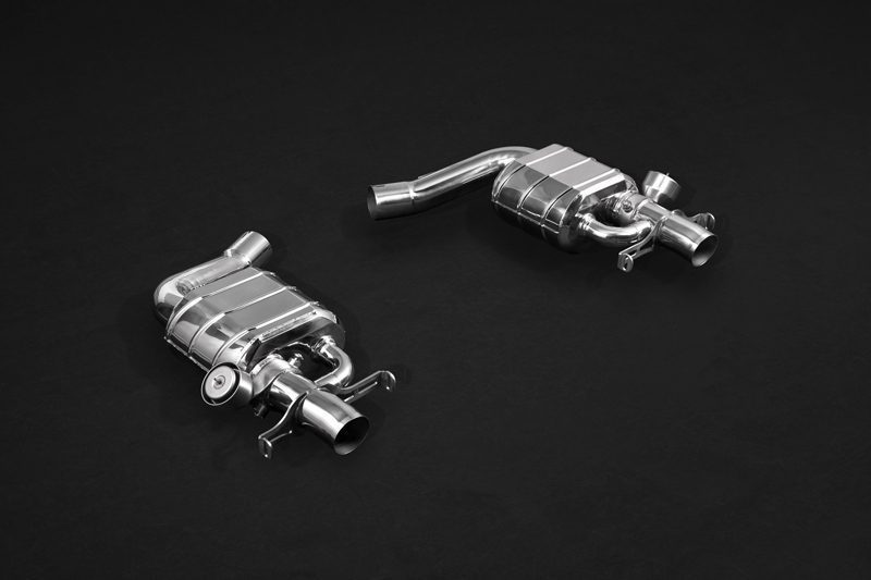 Capristo Klappenabgasanlage Mercedes S560 MOPF W222 – Rennsport (CES-3)
