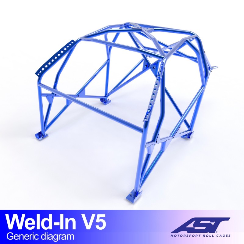 Kafig  HONDA Civic Coupe (EJ8/EM1) 2-door Coupe WELD IN V5