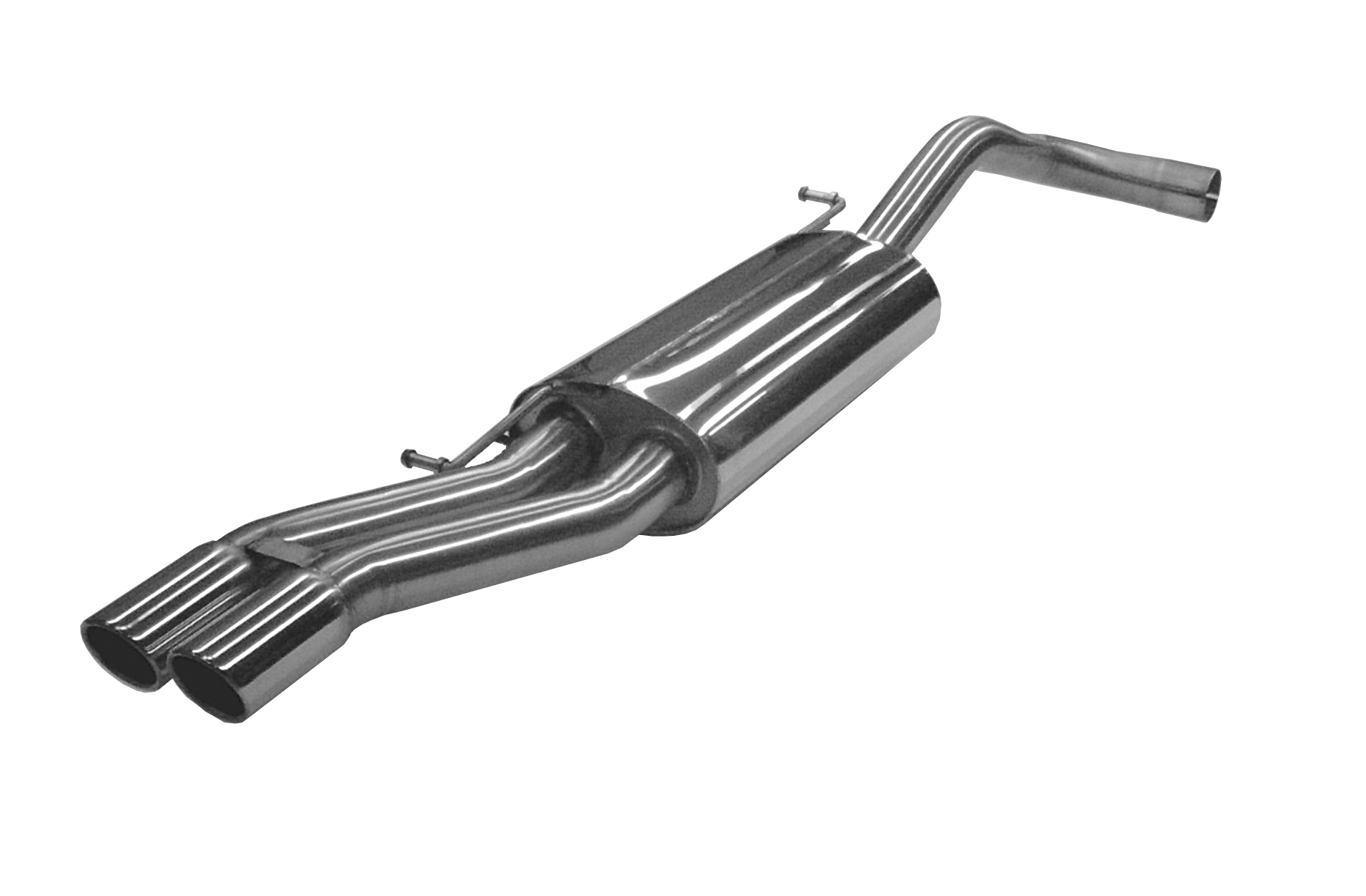 BN-Pipes Endschalldämpfer Audi A4 B5 Frontantrieb eintragungsfrei