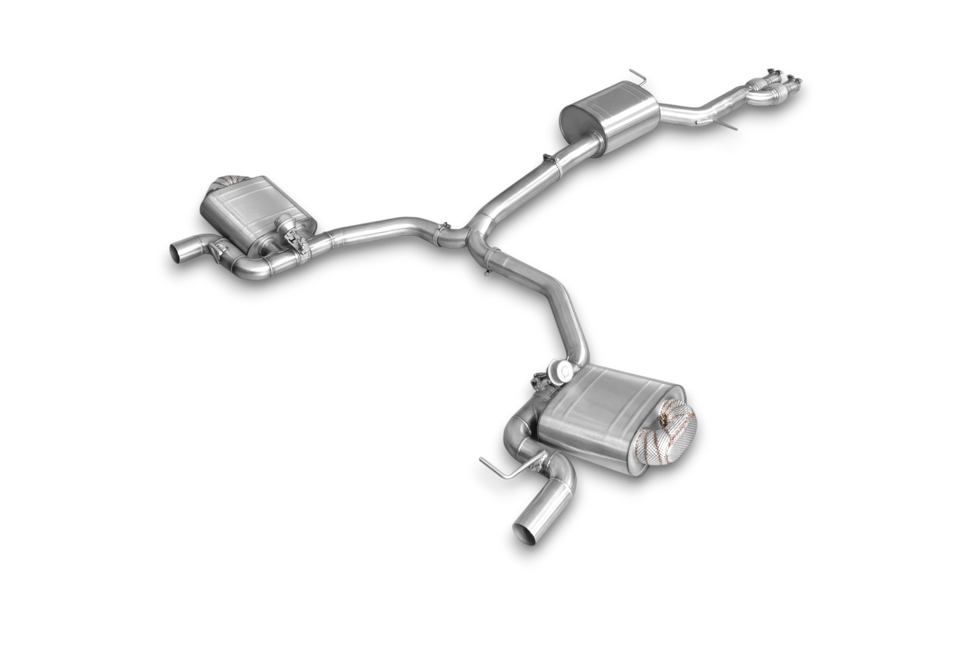 EGO-X/ Bull-X Valved Abgasanlage 3" Audi A6/A7 C7 (mit ECE*)