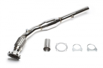 TA Technix Downpipe mit Kat 63,5 mm - 1.8T K03 Turbolader