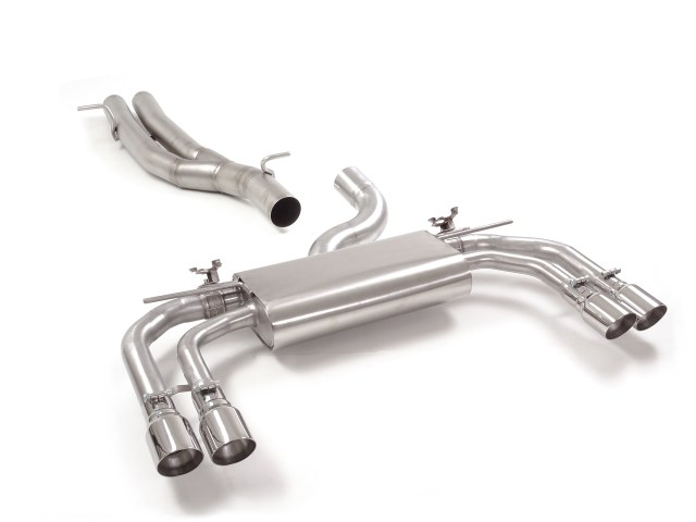 Sportauspuff Audi RS3 2.5 TFSI 8V 2x90mm mit Klappe ECE | Ragazzon