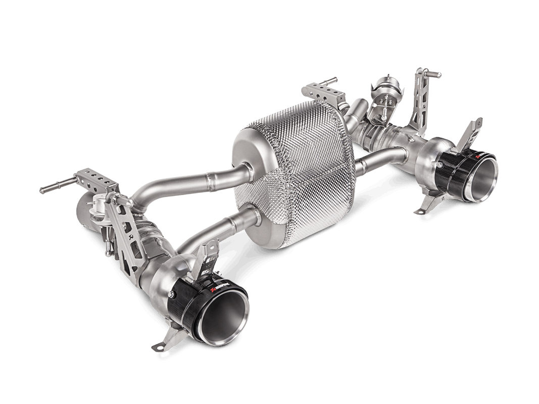 Akrapovic Sportauspuff ECE Ferrari 488 GTB / Spider Titan Slip-On